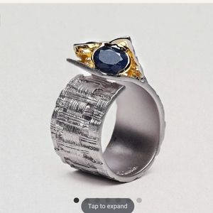 German Kabirski Accalia Sapphire Ring